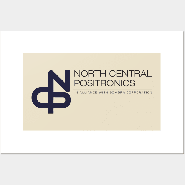 North Central Positronics Wall Art by MindsparkCreative